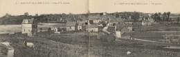 CPA22- SAINT-JACUT-DE-LA-MER- Carte Panoramique- Plage Et Vue Générale - Saint-Jacut-de-la-Mer