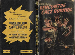 C1 Andre HELENA Rencontre Chez Borniol EO 1952 Flamme D Or JEF DE WULF Sexy Noir PORT INCLYS France - Sonstige & Ohne Zuordnung