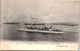 BATEAUX DE GUERRE LA FRANCISQUE Carte Postale Ancienne /REF -VP9424 - Guerre