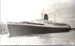 BATEAU PAQUEBOT LE VILLE DE TUNIS Carte Postale Ancienne /REF -VP9301 - Steamers