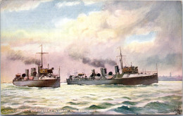 BATEAUX DE GUERRE HMS PETEREL Carte Postale Ancienne /REF -VP9231 - Guerre