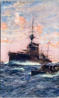 BATEAUX DE GUERRE HMS DUKE Carte Postale Ancienne /REF -VP9245 - Guerre