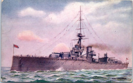 BATEAUX DE GUERRE HMS CONQUEROR Carte Postale Ancienne /REF -VP9240 - Guerre