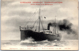 BATEAU PAQUEBOT VILLE DE MADRID Carte Postale Ancienne /REF -VP9138 - Steamers