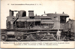 TRAIN LOCOMOTIVE MACHINE R146 Carte Postale Ancienne /REF -VP8951 - Trains