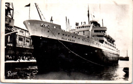 BATEAU PAQUEBOT LE VILLE D'ALGER Carte Postale Ancienne /REF -VP8822 - Steamers