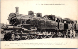 TRAIN LOCOMOTIVE MACHINE 3.804 Carte Postale Ancienne /REF -VP9841 - Eisenbahnen