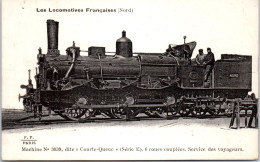 TRAIN LOCOMOTIVE MACHINE 3039 Carte Postale Ancienne /REF -VP9873 - Trains