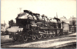TRAIN LOCOMOTIVE MACHINE 241C1 Carte Postale Ancienne /REF -VP9796 - Trains