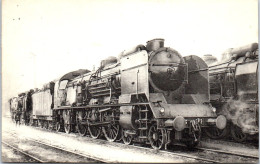 TRAIN LOCOMOTIVE MACHINE 231G292 Carte Postale Ancienne /REF -VP9794 - Trains