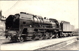 TRAIN LOCOMOTIVE MACHINE 141P74 Carte Postale Ancienne /REF -VP9800 - Eisenbahnen