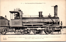 TRAIN LOCOMOTIVE MACHINE 1361 Carte Postale Ancienne /REF -VP9867 - Treni