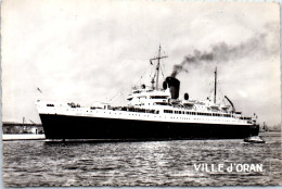 BATEAU PAQUEBOT LE VILLE D'ORAN Carte Postale Ancienne /REF -VP9729 - Steamers