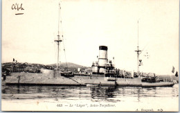 BATEAUX DE GUERRE LE LEGER Carte Postale Ancienne /REF -VP9675 - Guerre