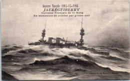 BATEAUX DE GUERRE LE JAUREGUIBERRY Carte Postale Ancienne /REF -VP9598 - Guerre