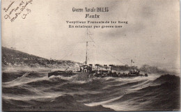 BATEAUX DE GUERRE LE FAULX Carte Postale Ancienne /REF -VP9599 - Guerre