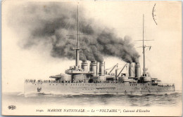 BATEAUX DE GUERRE LE VOLTAIRE Carte Postale Ancienne /REF -VP9594 - Warships