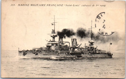 BATEAUX DE GUERRE LE SAINT LOUIS Carte Postale Ancienne /REF -VP9559 - Warships