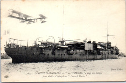 BATEAUX DE GUERRE LA FOUDRE Carte Postale Ancienne /REF -VP9579 - Warships