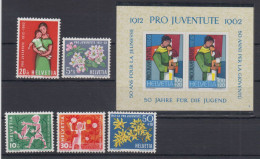 Switzerland Flora,children 1962 MNH ** - Ongebruikt