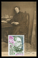 MONACO (2024) Carte Maximum Card - Alexandre Dumas 1824-1895, Romancier, Dramaturge, La Dame Aux Camélias - Cartes-Maximum (CM)