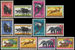 205/216** - Animaux Protégés / Beschermde Dieren / Geschützte Tiere / Protected Animals - RUANDA URUNDI - Unused Stamps