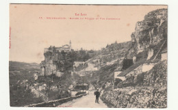 46 . Rocamadour . Entrée Du Village Et Vue D'ensemble - Rocamadour