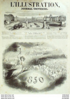 L'Illustration Journal Universel 1850 N°358 Pays-Bas HINDELOPEN Général CHANGAMIER VERSAILLES (78) - 1850 - 1899