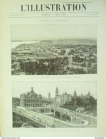 L'illustration 1900 N°2984 Canada Ottawa Russie Exposition Londres Carte Du Transvaal - 1850 - 1899