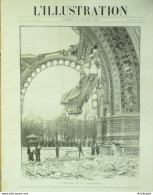 L'illustration 1901 N°3027 Montceau (71) La Seyne Agay Théoule Napoule (83) île De La Réunion S-Pierre - 1850 - 1899