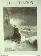 L'illustration 1896 N°2784 Ouessant (29) Pahre Eckmuhl Thevennec Rouen (76) Duc De Nemours - 1850 - 1899