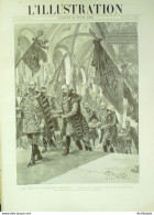 L'illustration 1896 N°2782 La Réunion St-Louis Perse Shah Mollah-Reza Hongrie Budapest Fourvière (69) - 1850 - 1899
