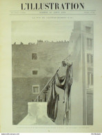 L'illustration 1901 N°3050 Ballon Santos-Dumont Allemagne Cronberg Friedrichschof Château Chine Tonkin Omnibus - 1850 - 1899