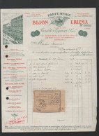 Bordeaux (33) Facture PARFUMERIE BIJON ERIZMA   1935  (PPP47503E) - 1900 – 1949