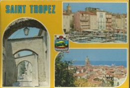 Saint-Tropez - Multivues - Flamme Datée 23-8-83 De Fréjus - (P) - Saint-Tropez