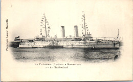 BATEAUX DE GUERRE Carte Postale Ancienne /REF -VP1685 - Guerre