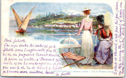 74 EVIAN LES BAINS Carte Postale Ancienne /REF -VP1670 - Sonstige & Ohne Zuordnung