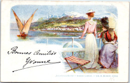 74 EVIAN LES BAINS Carte Postale Ancienne /REF -VP1637 - Sonstige & Ohne Zuordnung