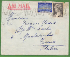 Ad0961 - GREECE - Postal History -  AIRMAIL COVER To ITALY 1958 - Covers & Documents