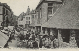 CPA56-AURAY- La Vieille Halle Le Jour Du Marché - Auray