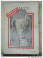 L'EXPRESS - N° 558 - 22 FEVRIER 1962 - APRES 23 ANS DE GUERRE - - 1950 - Today