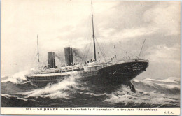 THEMES BATEAUX PAQUEBOT Carte Postale Ancienne /REF -VP1749 - Steamers