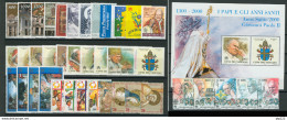 Vaticano 2000 Annata Completa/Complete Year MNH/** - Années Complètes