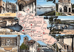 84 VAUCLUSE CARTE DEPARTEMENTALE - Autres & Non Classés