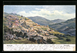 Künstler-AK F.Perlberg: Nazareth, Panorama  - Perlberg, F.