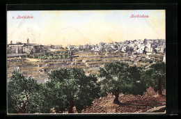AK Bethlehem, Ortsansicht Aus Der Vogelschau  - Palestine