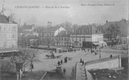 CHALON-sur-SAONE (Saône-et-Loire) - Pont De La Colombière - Café De La Terrasse, Distillerie E. Lemaître - Chalon Sur Saone