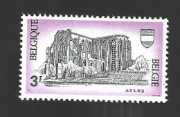 Belgique Abbaye D' Aulne Timbre MNH Belgie Postzegel Stamp Htje - Abbayes & Monastères