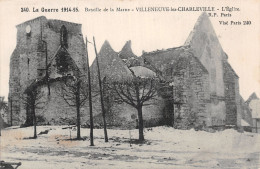 51 VILLENEUVE LEZ CHARLEVILLE L EGLISE - Autres & Non Classés