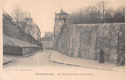 75 PARIS RUE DES SAULES 62 - Mehransichten, Panoramakarten